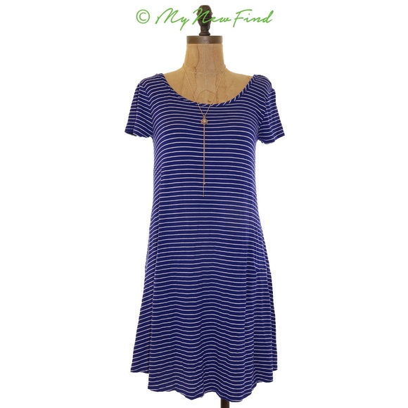 Socialite Dresses & Skirts - SOCIALITE JUNIOR'S CROSS BACK KNIT SHIFT DRESS